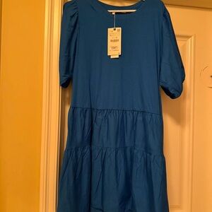 BLUE SUMMER DRESS